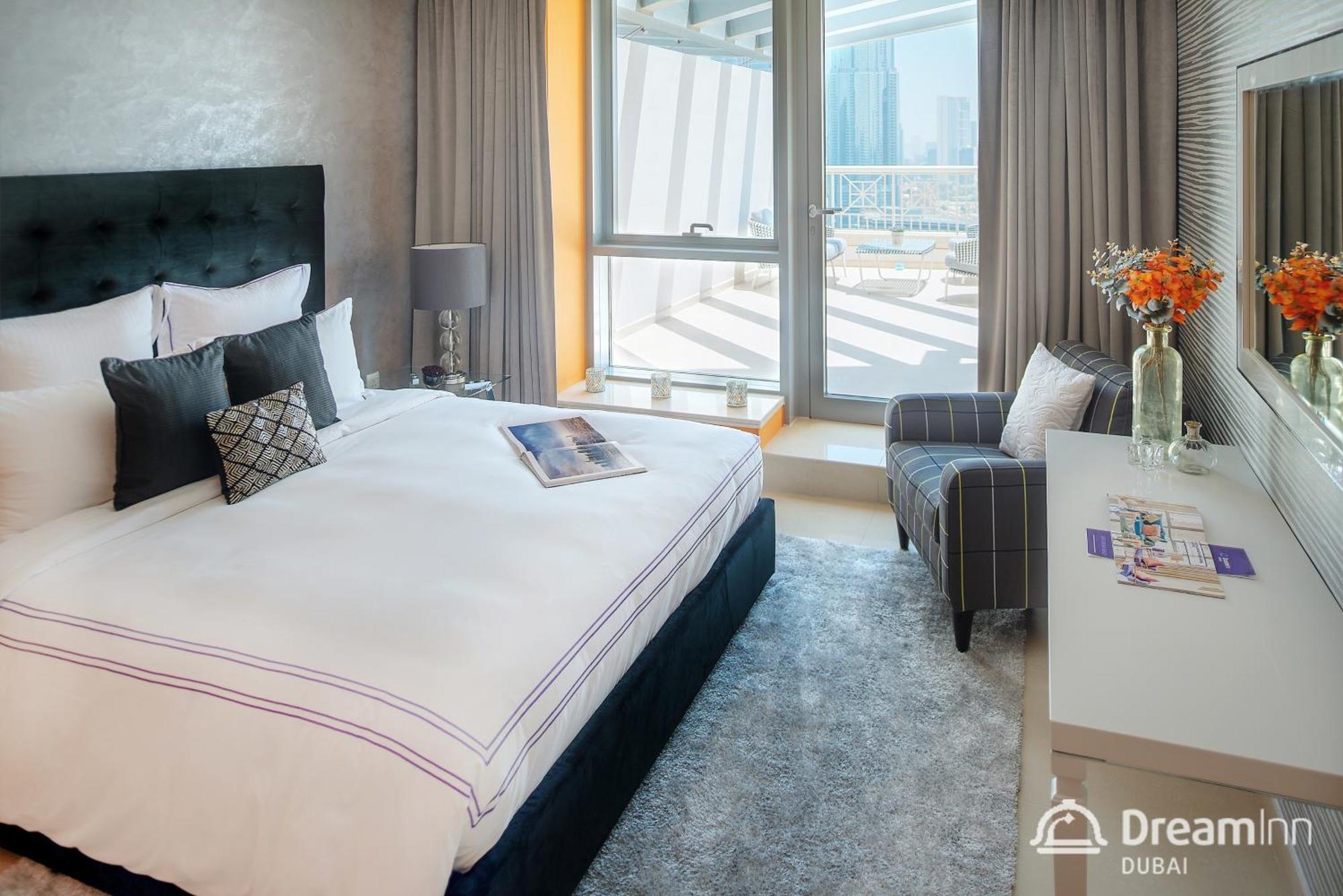Dream Inn - Apartment With Private Terrace, 29 Boulevard Downtown ดูไบ ภายนอก รูปภาพ